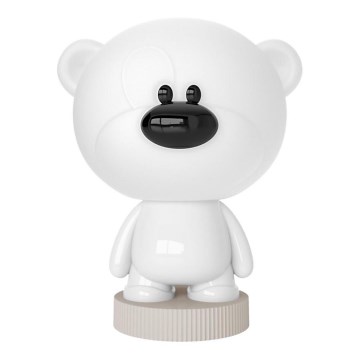 ONLI - Παιδικό νυχτερινό φωτιστικό LED RGB PUPPIES LED/3W/USB αρκουδάκι 30 εκ.