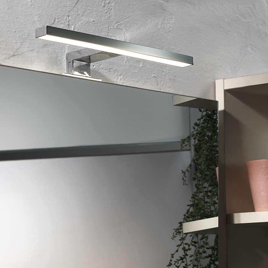 ONLI - Φωτισμός καθρέφτη μπάνιου LED NEMO LED/4,5W/230V 4000K 30 cm IP44 γυαλιστερό χρώμιο