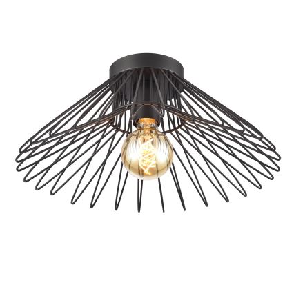 ONLI - Φωτιστικό οροφής DUCCIO 1xE27/22W/230V διάμετρος 60 cm μαύρο