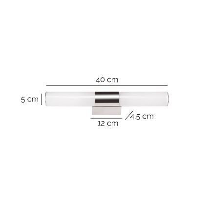 ONLI - Φωτιστικό πίνακα LED OBUT LED/8W/230V 4000K ματ χρώμιο