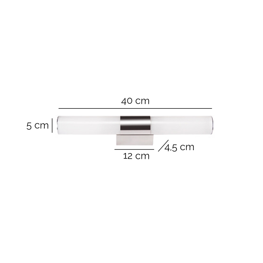 ONLI - Φωτιστικό πίνακα LED OBUT LED/8W/230V 4000K ματ χρώμιο