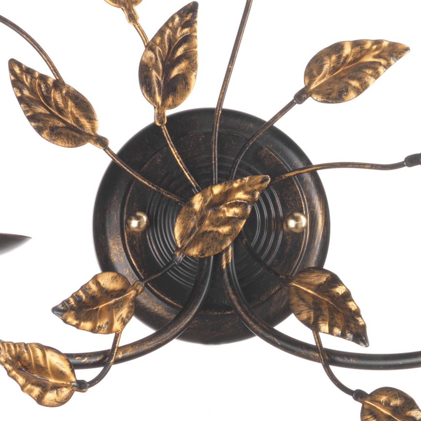 ONLI - Φωτιστικό τοίχου COLLANA 1xE14/6W/230V μπρονζέ/χρυσό