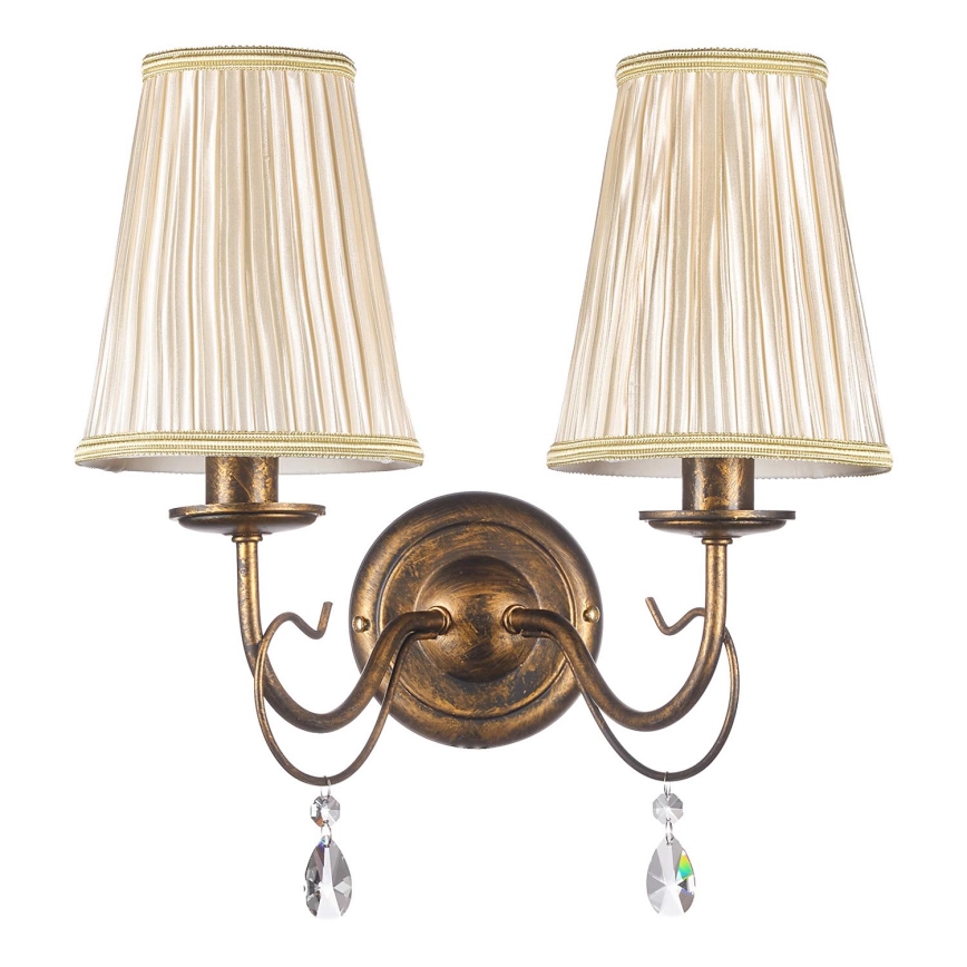 ONLI - Φωτιστικό τοίχου DELIA 2xE14/6W/230V