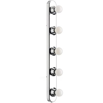 ONLI - Φωτιστικό τοίχου HOLLYWOOD 5xE14/6W/230V γυαλιστερό χρώμιο