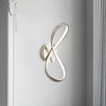 ONLI - Φωτιστικό τοίχου LED INFINITY LED/15W/230V 4500K ματ χρώμιο