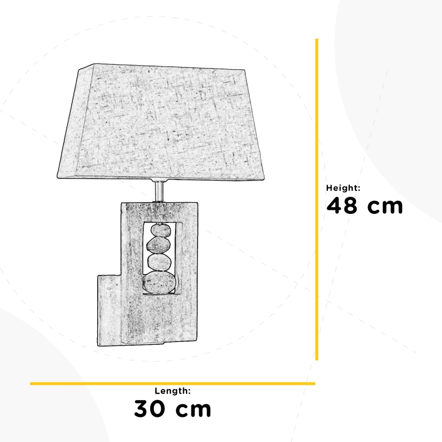 ONLI - Φωτιστικό τοίχου MIRIEL 1xE27/22W/230V
