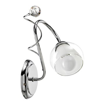 ONLI - Φωτιστικό τοίχου WENDY 1xE14/6W/230V γυαλιστερό χρώμιο