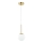 Open Design OR80087 - Κρεμαστό φωτιστικό μπάνιου BAO 1xG9/8W/230V IP44 χρυσό