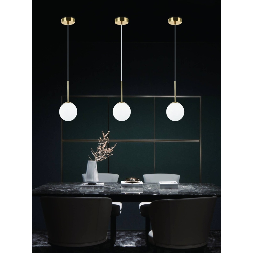 Open Design OR80087 - Κρεμαστό φωτιστικό μπάνιου BAO 1xG9/8W/230V IP44 χρυσό