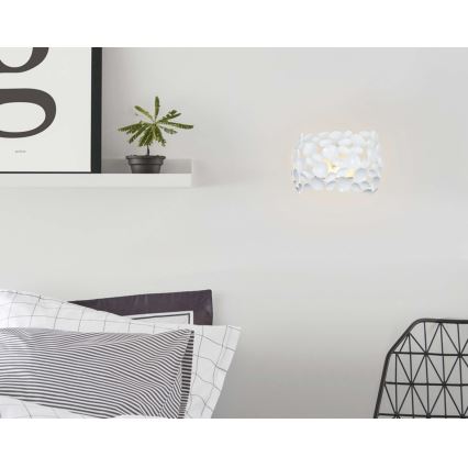 Open Design OR81466 - Επιτοίχιο φωτιστικό CARERA 1xG9/7W/230V λευκό