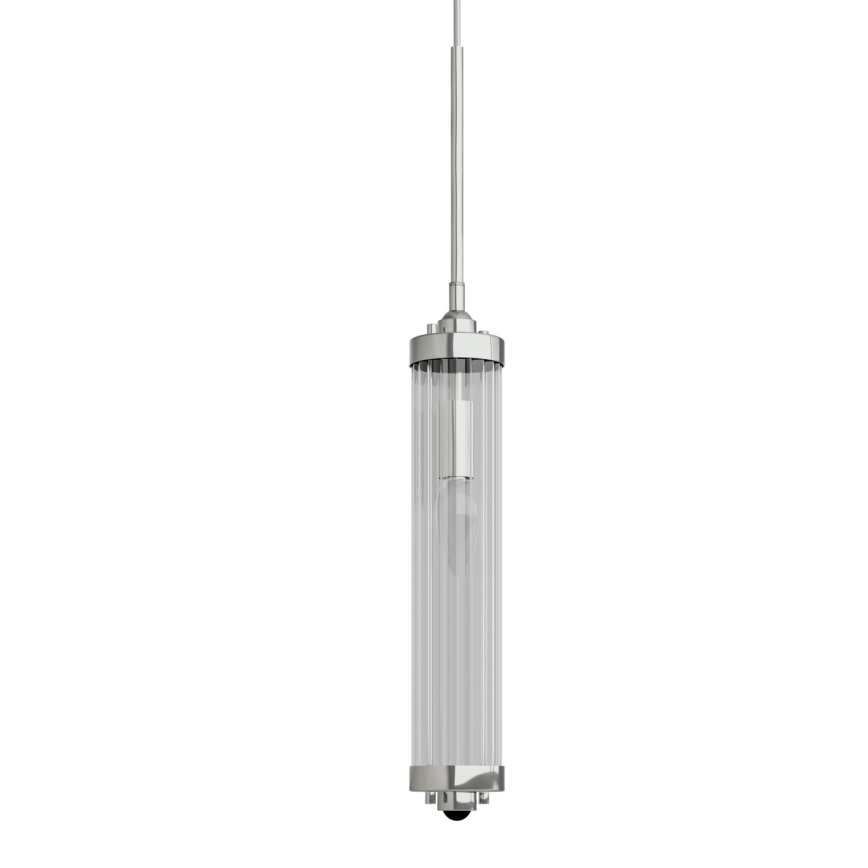 Open Design OR84351 - Κρεμαστό φωτιστικό με καλώδιο FIATTO 1xE14/12W/230V γυαλιστερό χρώμιο
