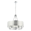 Open Design OR84375 - Πολυέλαιος με αλυσίδα VERNO 6xE14/12W/230V Ø 55 cm γυαλιστερό χρώμιο