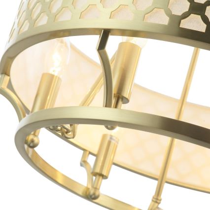 Open Design OR84382 - Πολυέλαιος σε αλυσίδα VERNO 6xE14/12W/230V ορείχαλκος