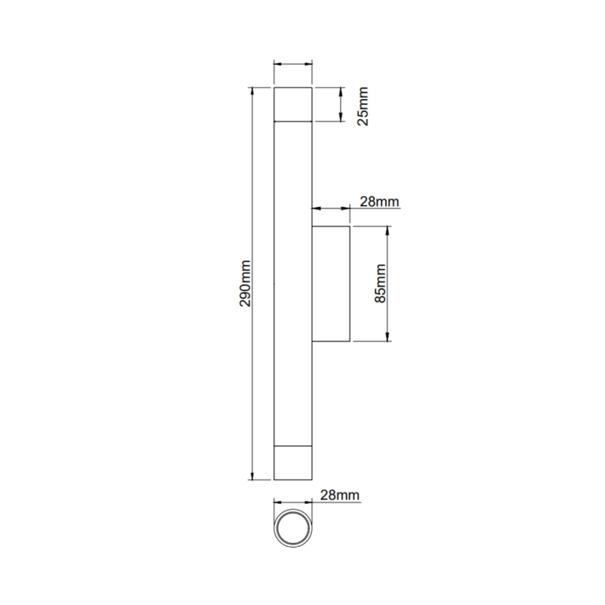 Open Design OR84559 - Επιτοίχιο φωτιστικό Q 2xG9/3,5W/230V λευκό/χρυσό