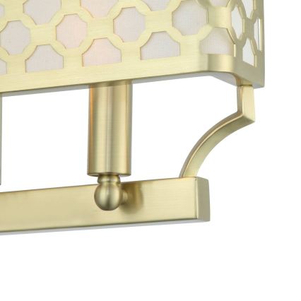 Open Design OR84603 - Επιτοίχιο φωτιστικό VERNO 2xE14/12W/230V ορείχαλκο