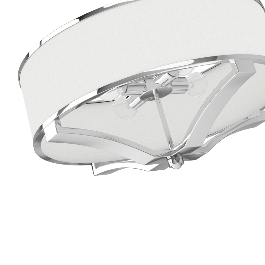 Open Design OR84801 - Πολυέλαιος σε ράβδο GERDO 4xE27/12W/230V γυαλιστερό χρώμιο/λευκό