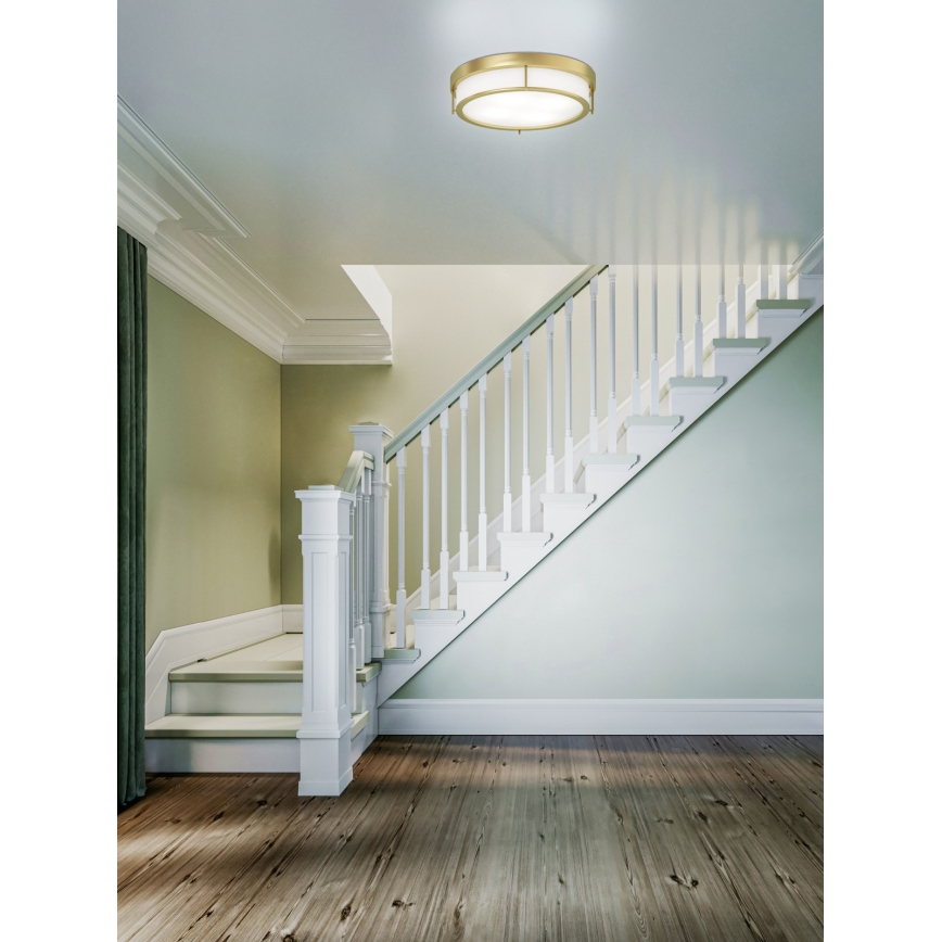 Open Design OR84931 - Φωτιστικό οροφής ROMI 4xE14/12W/230V διάμ. 50 cm μπρούτζινο