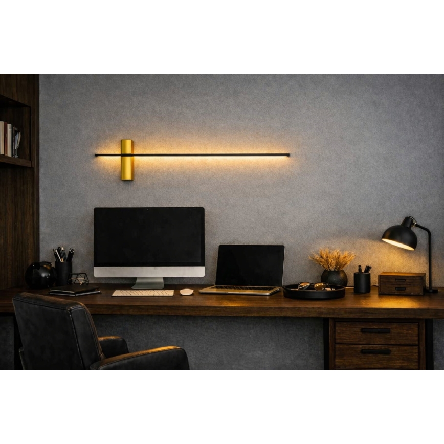Open Design OR85082 - Επιτοίχιο φωτιστικό LED BENE LED/7W/230V 62 cm χρυσό