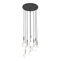 Open Design OR85327 - Κρεμαστό φωτιστικό με καλώδιο ERO 8xG9/8W/230V γυαλισμένο χρώμιο