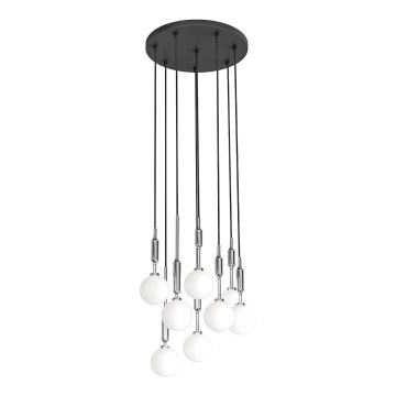Open Design OR85327 - Κρεμαστό φωτιστικό με καλώδιο ERO 8xG9/8W/230V γυαλισμένο χρώμιο