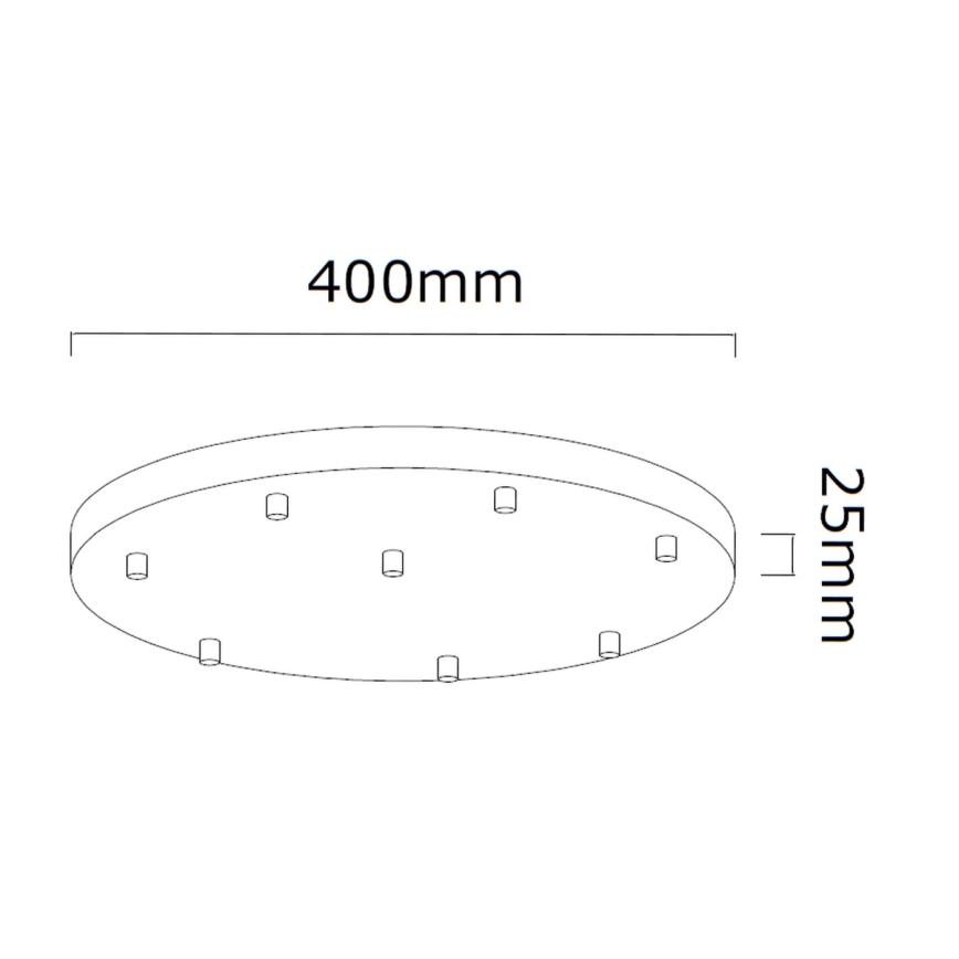 Open Design OR85327 - Κρεμαστό φωτιστικό με καλώδιο ERO 8xG9/8W/230V γυαλισμένο χρώμιο
