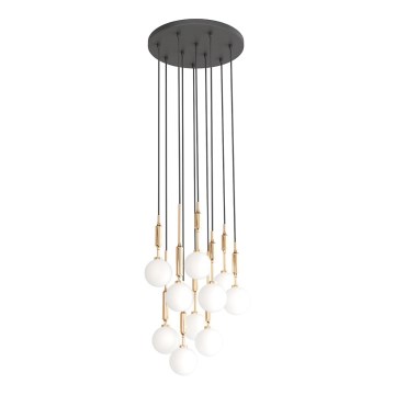 Open Design OR85365 - Κρεμαστό φωτιστικό σε καλώδιο ERO 10xG9/8W/230V χρυσό