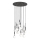 Open Design OR85402 - Κρεμαστό φωτιστικό με καλώδιο ERO 12xG9/8W/230V μαύρο