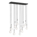 Open Design OR85440 - Κρεμαστό φωτιστικό με καλώδιο ERO 12xG9/8W/230V, γυαλιστερό χρώμιο