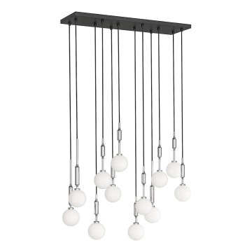 Open Design OR85440 - Κρεμαστό φωτιστικό με καλώδιο ERO 12xG9/8W/230V, γυαλιστερό χρώμιο