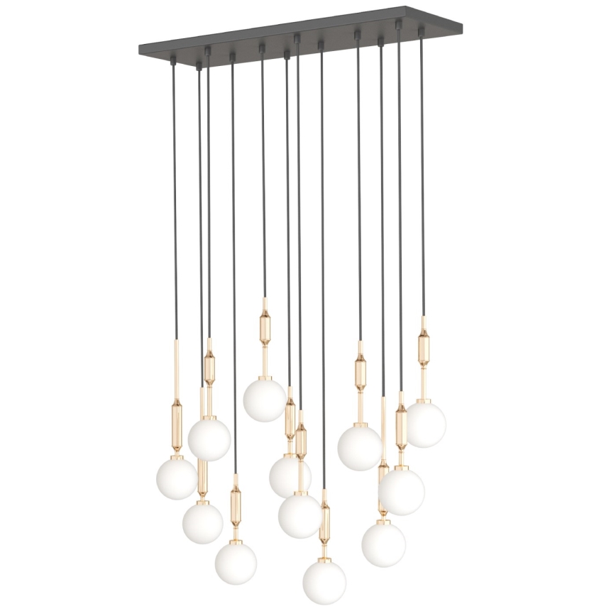 Open Design OR85457 - Πολυέλαιος με καλώδιο ERO 12xG9/8W/230V, χρυσός