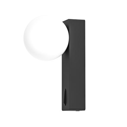 Open Design OR85570 - Επιτοίχιο φωτιστικό BOLETTA 1xG9/8W/230V μαύρο