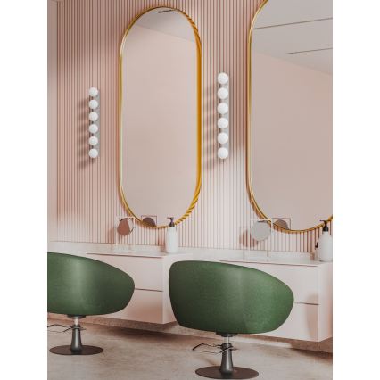 Open Design OR85693 - Φωτιστικό τοίχου μπάνιου MERINO 6xG9/8W/230V 61 cm IP44 γυαλιστερό χρώμιο