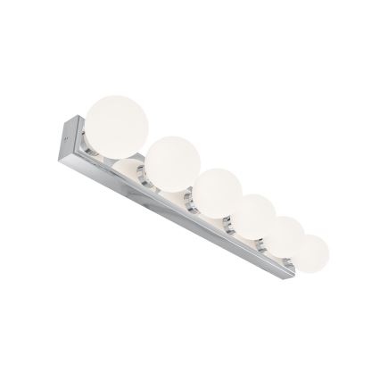 Open Design OR85693 - Φωτιστικό τοίχου μπάνιου MERINO 6xG9/8W/230V 61 cm IP44 γυαλιστερό χρώμιο