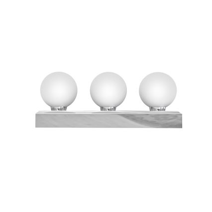 Open Design OR85709 - Απλίκα μπάνιου MERINO 3xG9/8W/230V 30 εκ. IP44 γυαλιστερό χρώμιο