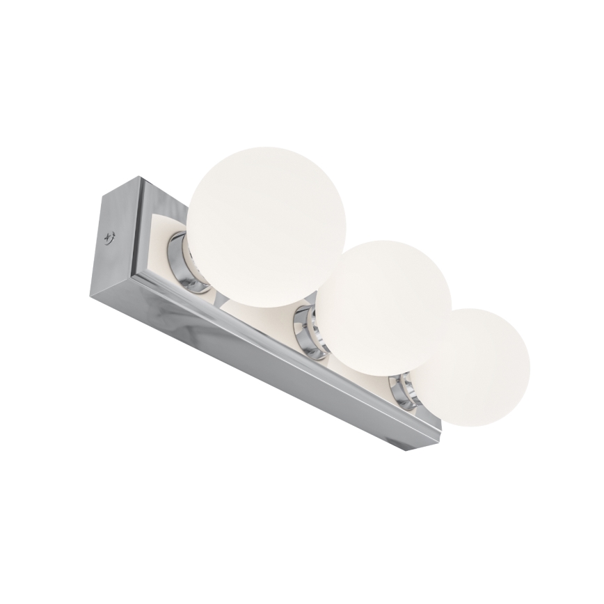 Open Design OR85709 - Απλίκα μπάνιου MERINO 3xG9/8W/230V 30 εκ. IP44 γυαλιστερό χρώμιο