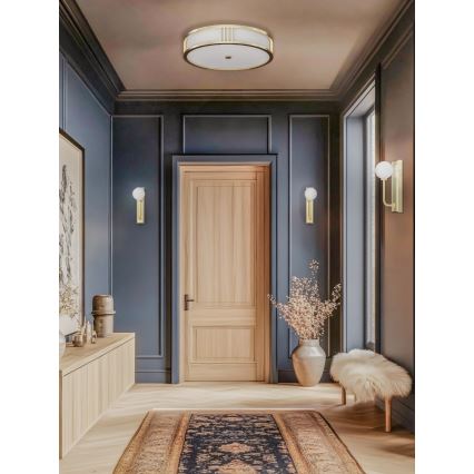 Open Design OR85778 - Φωτιστικό οροφής SANDRO 3xE14/12W/230V Ø 35 cm, ορείχαλκος