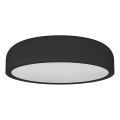 Open Design OR85921 - Φωτιστικό οροφής LED CEDRONE 14W/230V 3000/4500/6500K διάμ. 22 εκ. μαύρο