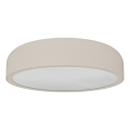Open Design OR85938 - Φωτιστικό οροφής CEDRONE LED/14W/230V 3000/4500/6500K διάμ. 22 εκ. μπεζ