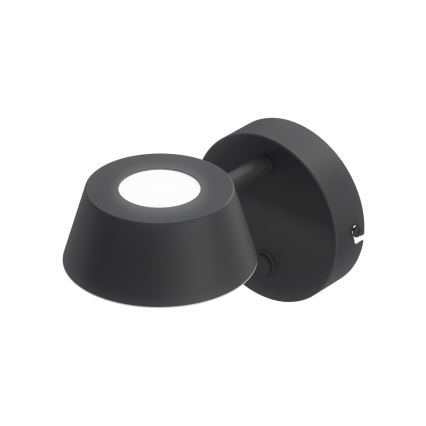 Open Design OR86522 - Επιτοίχιο φωτιστικό LED TIMO LED/6W/230V 3000/4500/6500K μαύρο