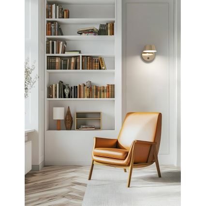 Open Design OR86539 - LED Επιτοίχιο φωτιστικό TIMO LED/6W/230V 3000/4500/6500K ορείχαλκος