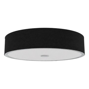 Open Design OR86577 - Φωτιστικό οροφής ZALINDRO 6xE27/15W/230V Ø 74,5 cm μαύρο/χρώμιο