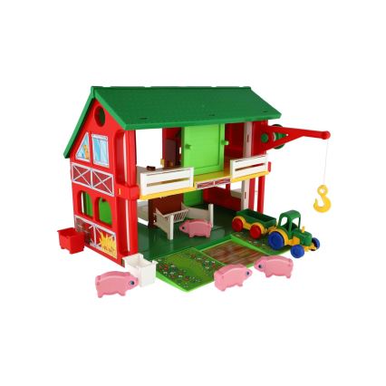 Σπιτάκι φάρμας με αξεσουάρ