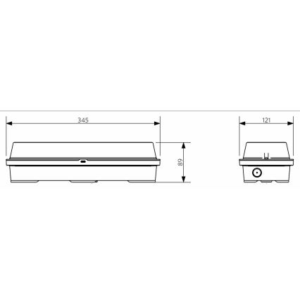 Opple 26277 - Heavy-duty φωτιστικό LED ECOMAX LED/5W/230V IP65