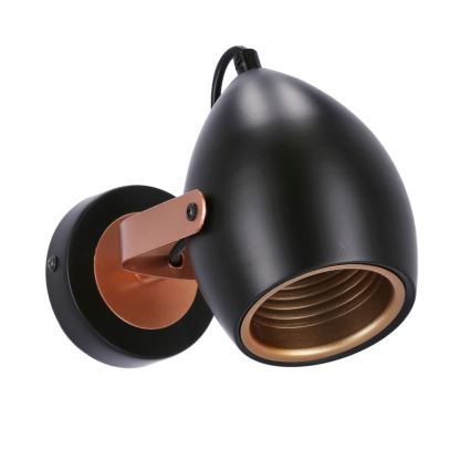 Σποτ φωτιστικό ANICA 1xE14/40W/230V μαύρο/χαλκός