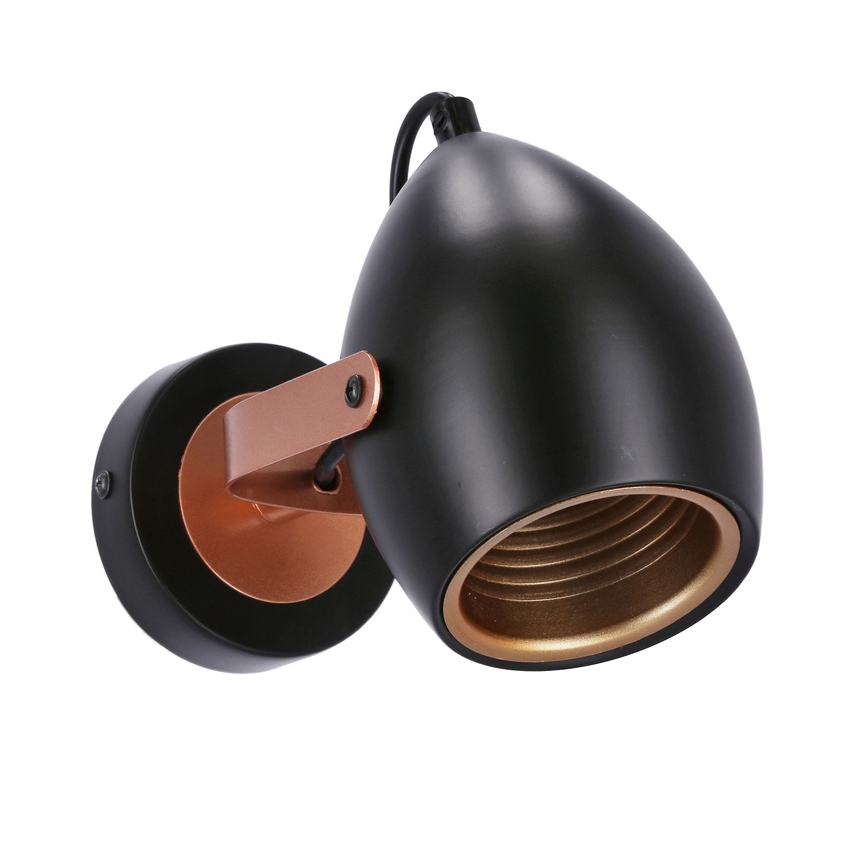 Σποτ φωτιστικό ANICA 1xE14/40W/230V μαύρο/χαλκός