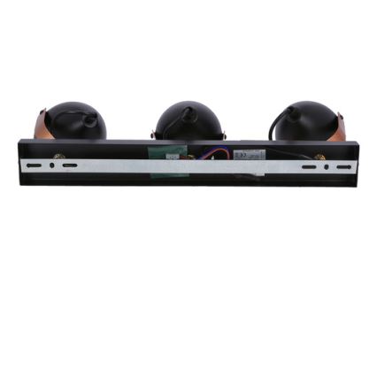 Σποτ φωτιστικό ANICA 3xE14/40W/230V μαύρο/χάλκινο
