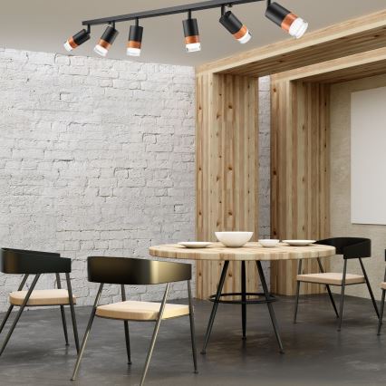 Σποτ φωτιστικό AURORA 6xGU10/10W/230V 117 εκ.