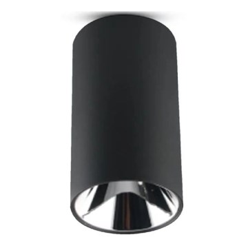 Σποτ φωτιστικό 1xGU10/35W/230V μαύρο/ασημί