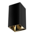 Σποτ φωτιστικό 1xGU10/35W/230V μαύρο/χρυσό