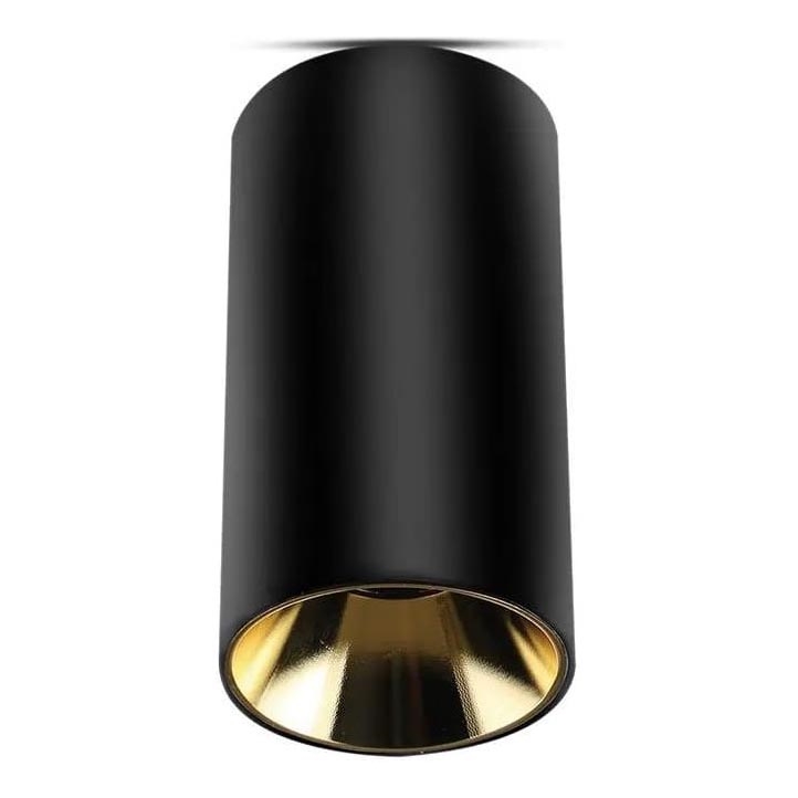 Σποτ φωτιστικό 1xGU10/35W/230V μαύρο/χρυσό